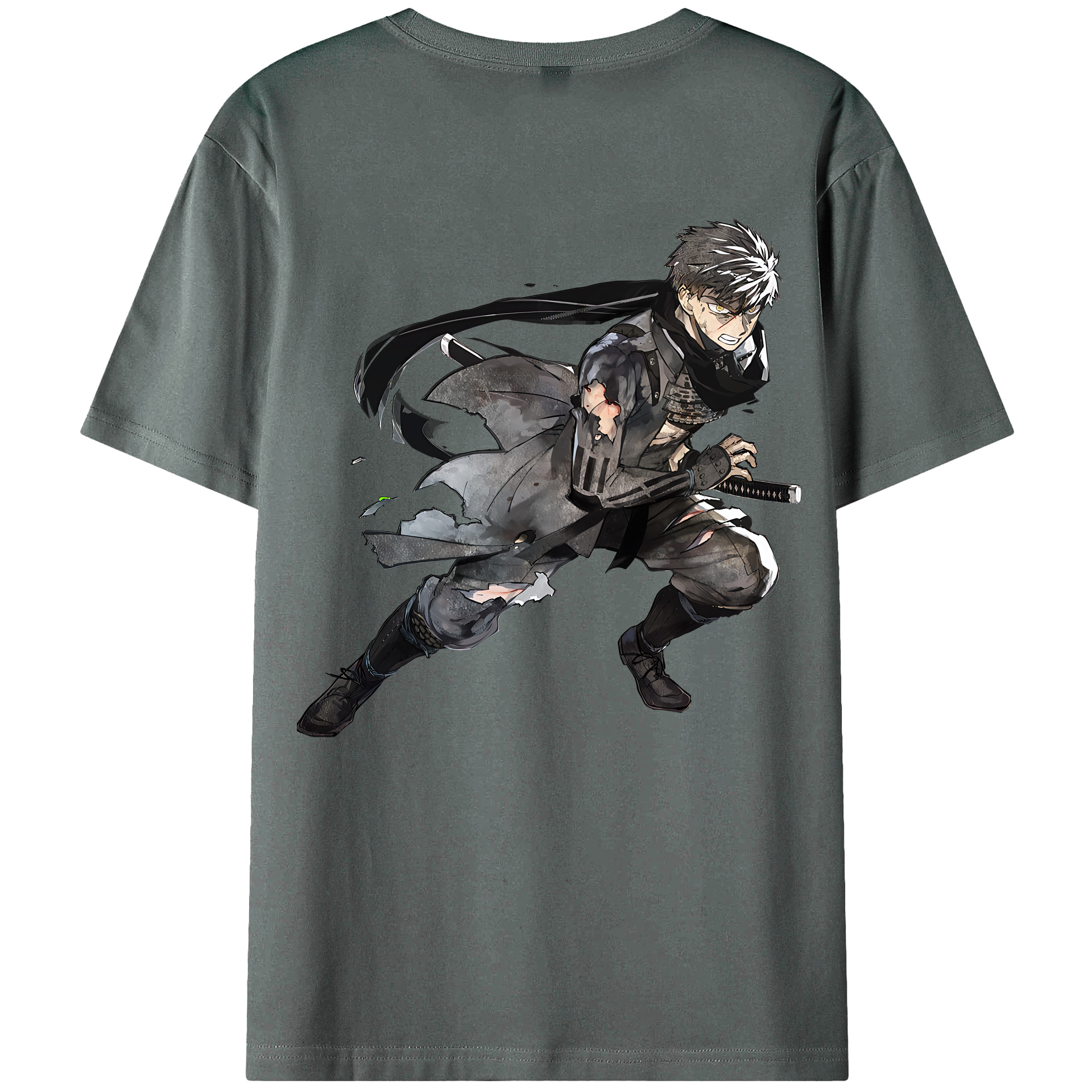 （画像用） 刀剣乱舞 Touken Ranbu 綿100％半袖Tシャツ（背面プリント）